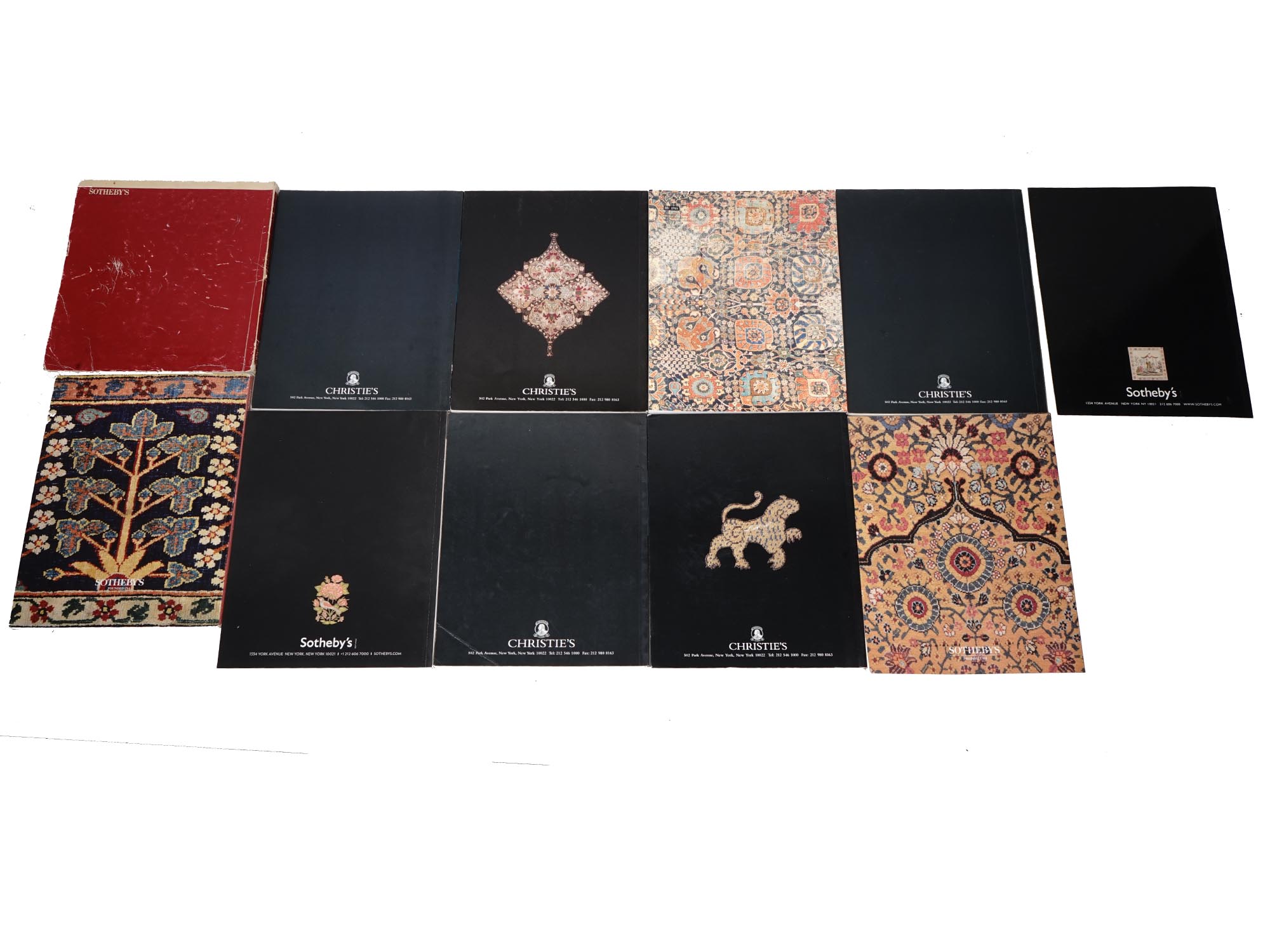 VINTAGE CHRISTIES SOTHEBYS BONHAMS RUG CATALOGS PIC-1